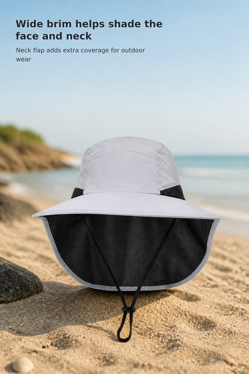 Kids’ UPF 50+ Sun Hat with Neck Flap