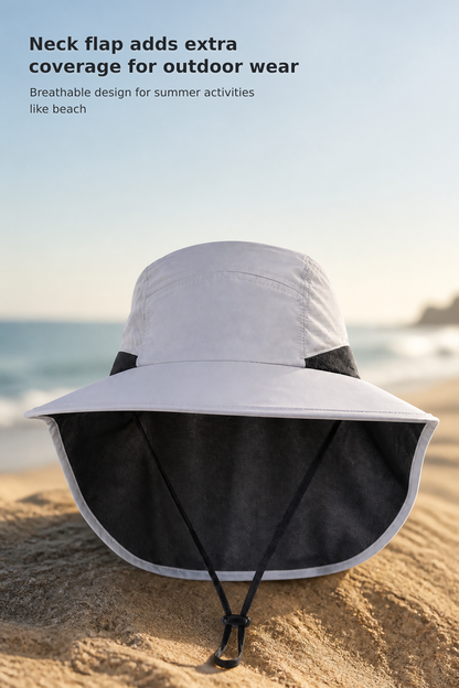 Kids’ UPF 50+ Sun Hat with Neck Flap